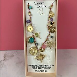 Camila Coelho Celestial Charm Party Necklace